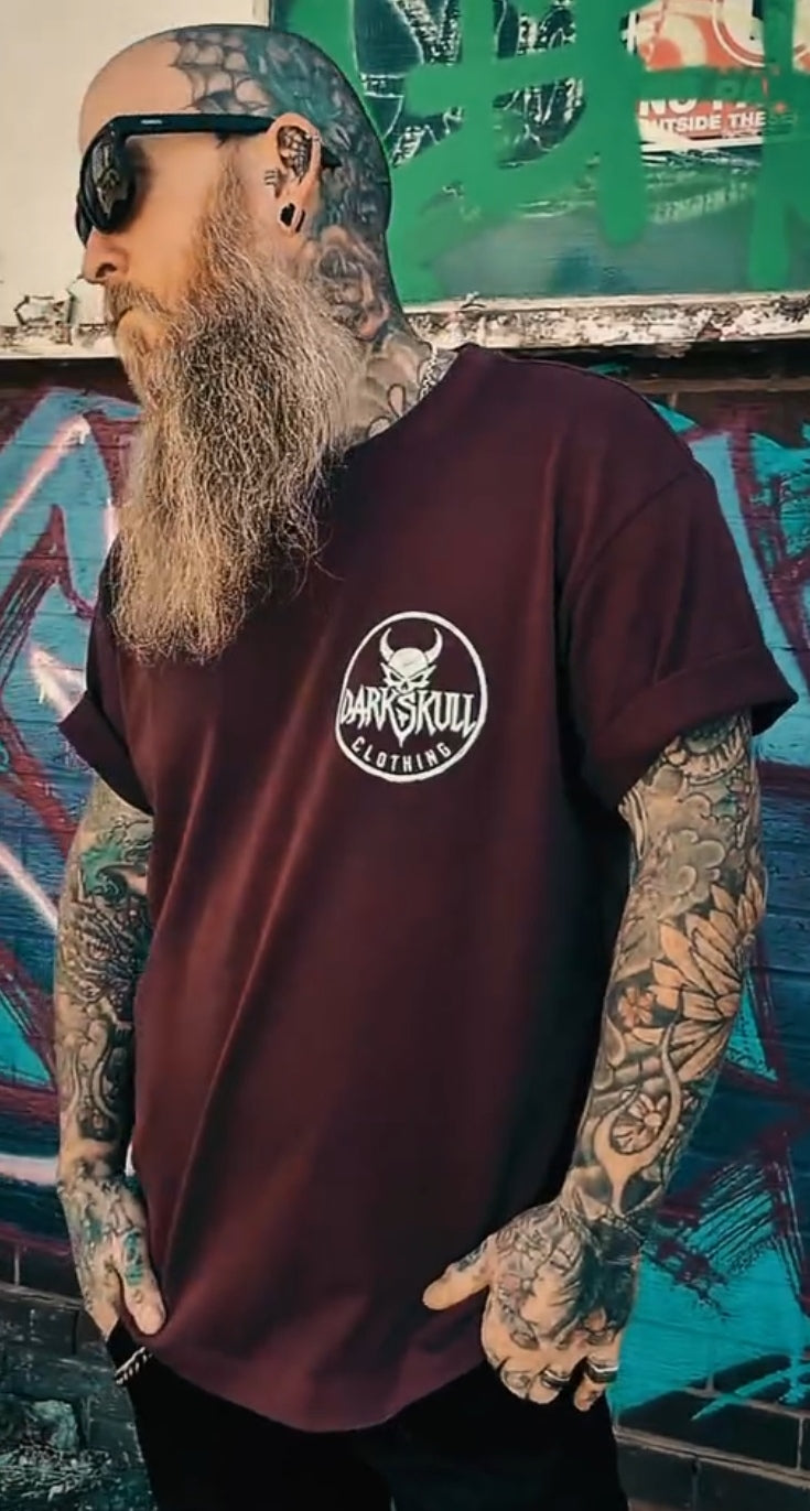 Drippy skull T-shirt