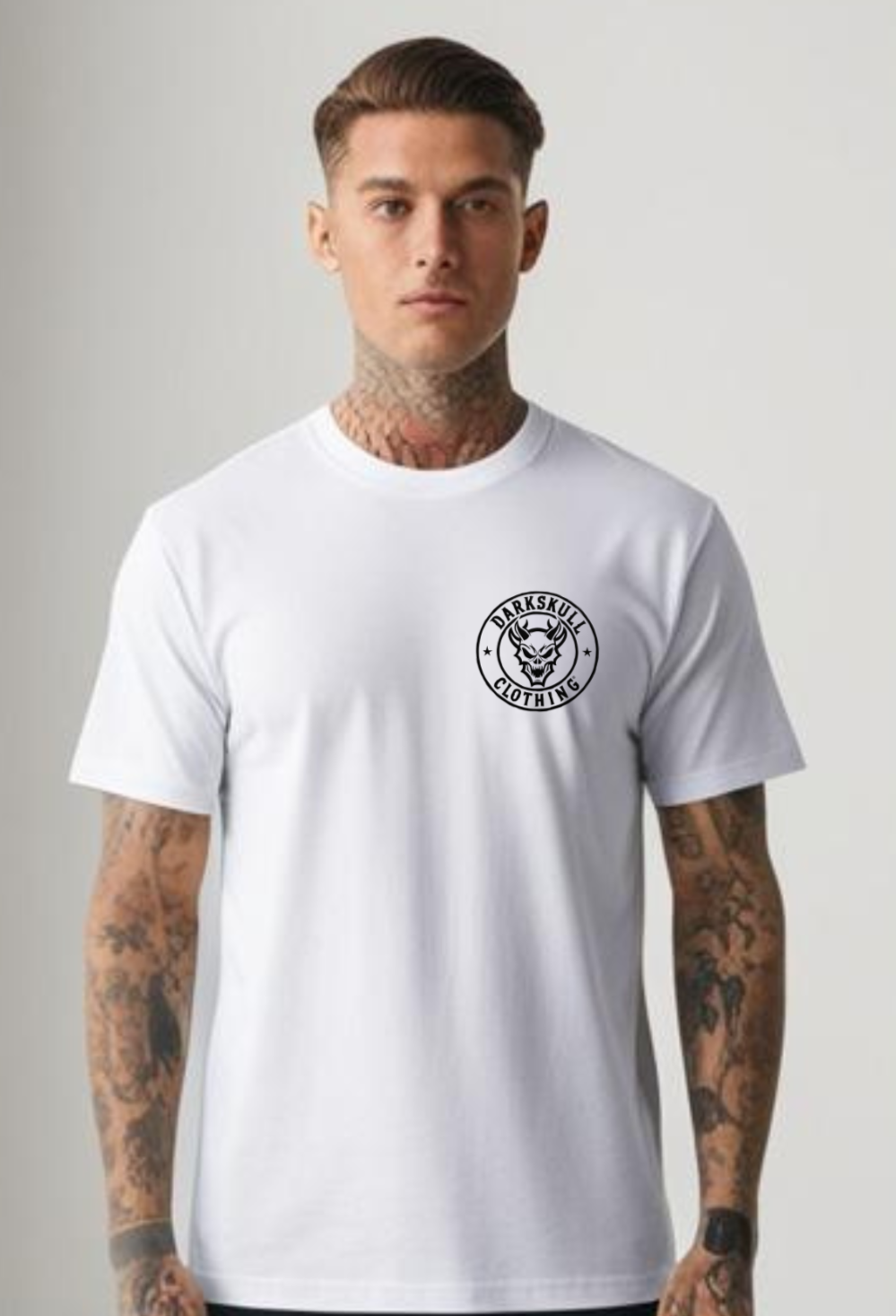 Devil T-shirt in white