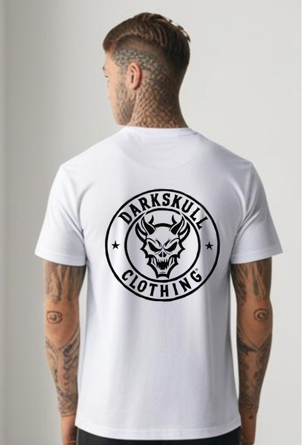 Devil T-shirt in white