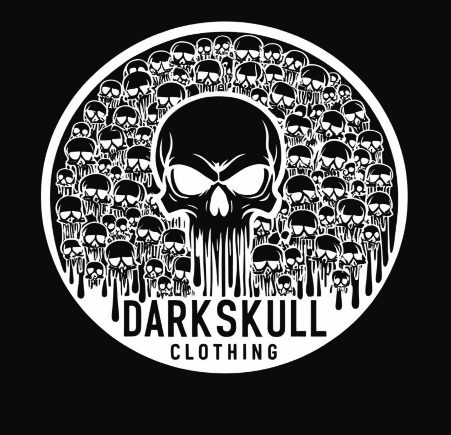 Skull Invasion in Black