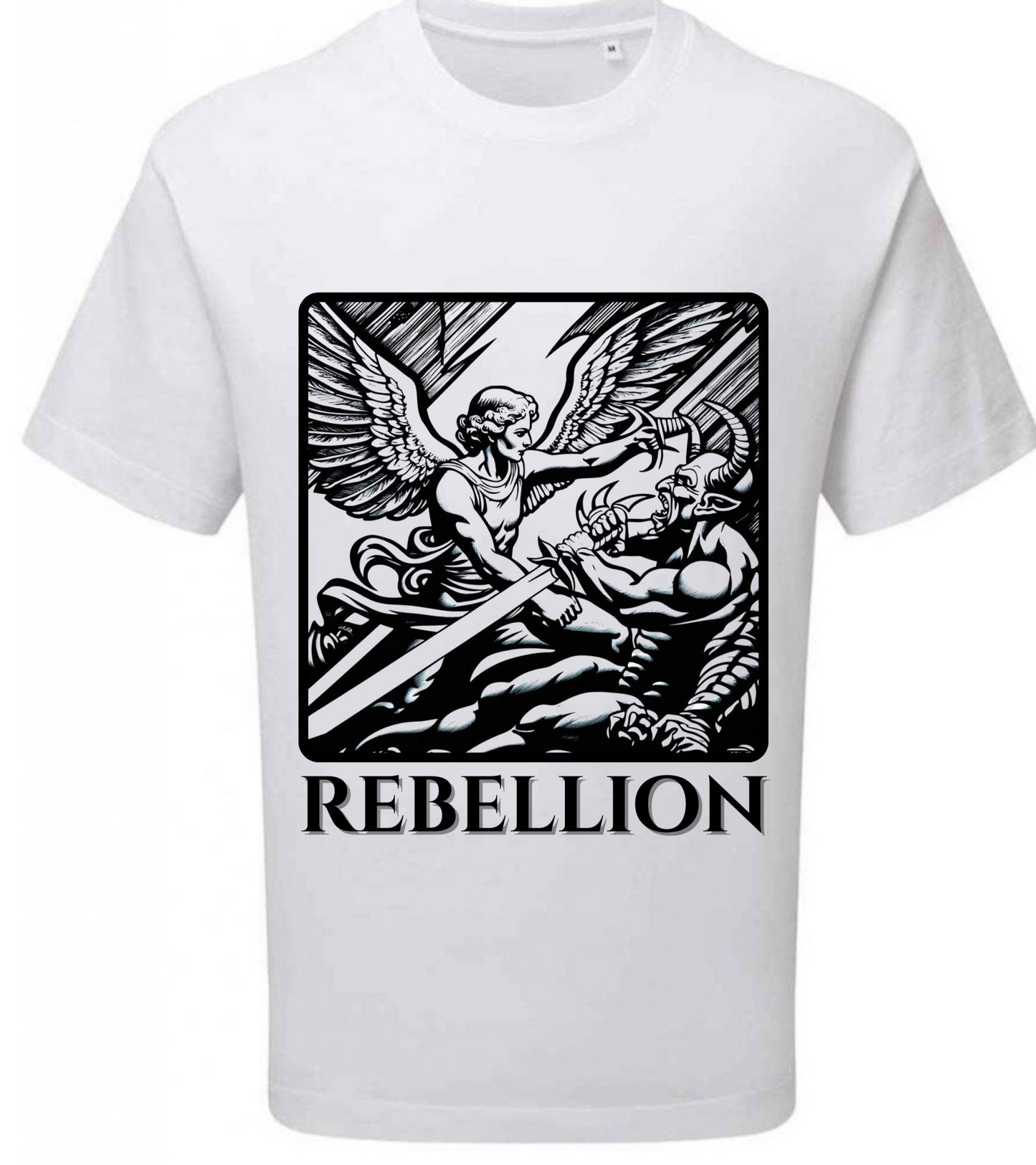 REBELLION T Shirt in white