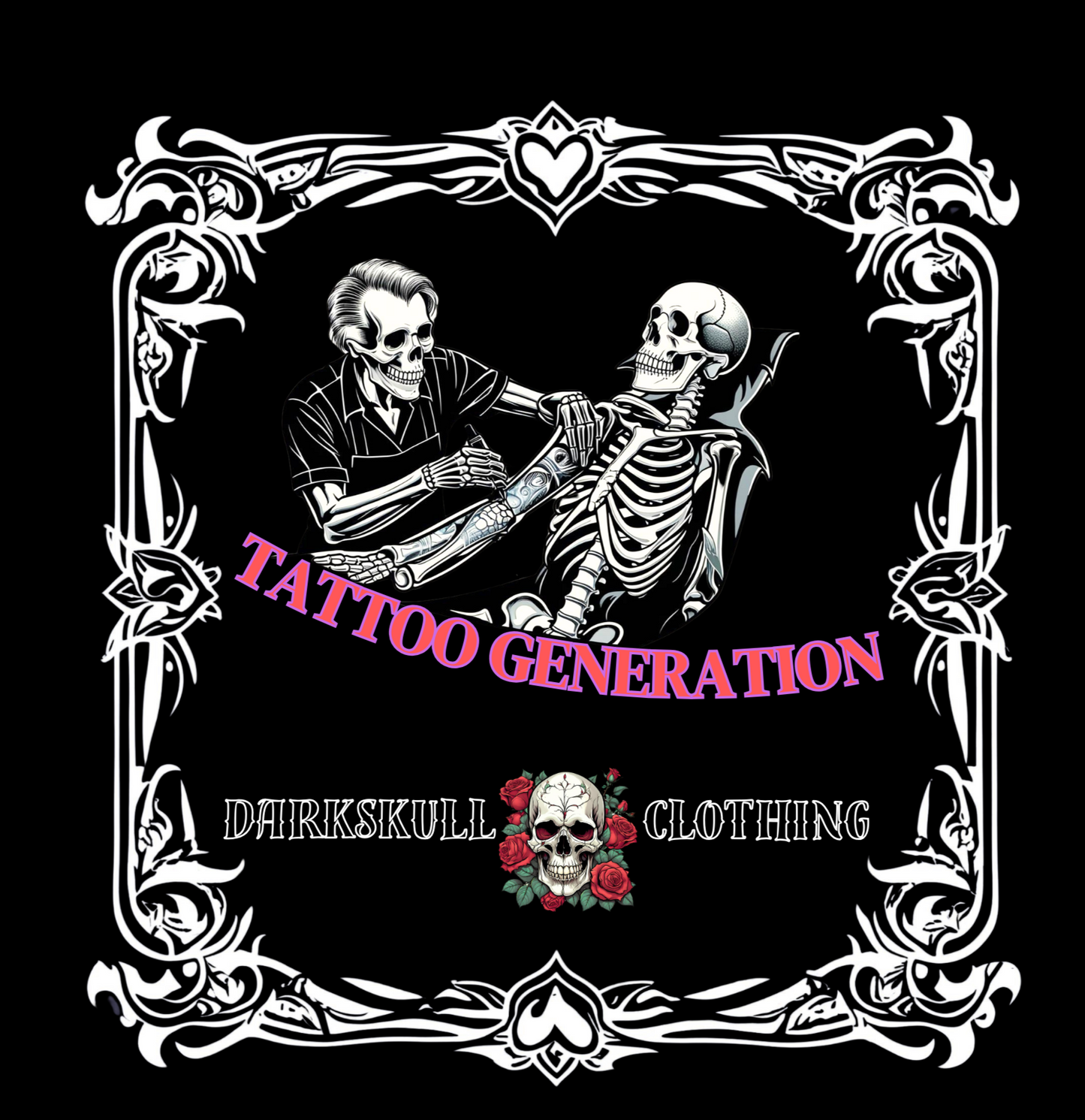 Tattoo Generation T-Shirt in Black
