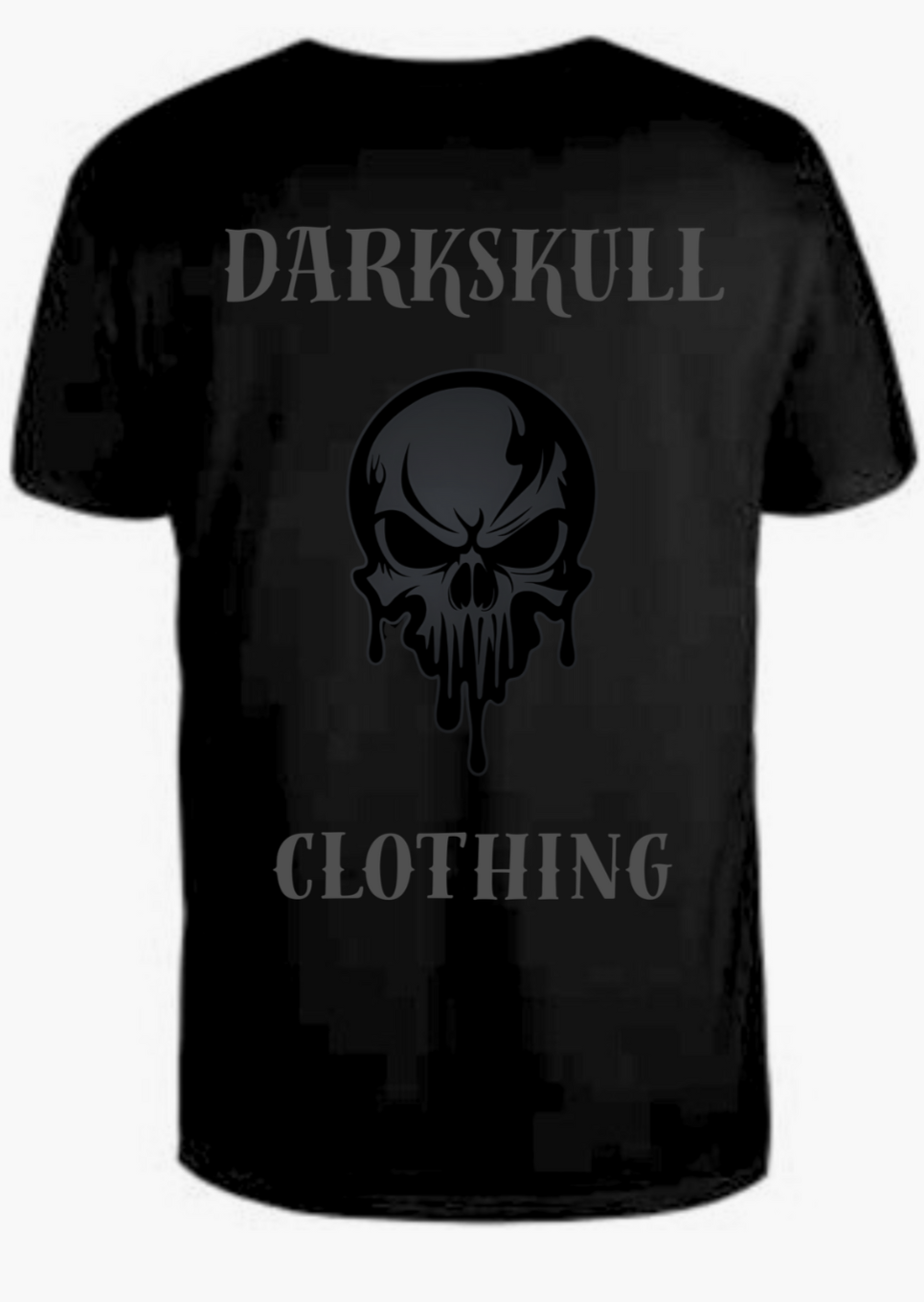 Skull t shirt in black