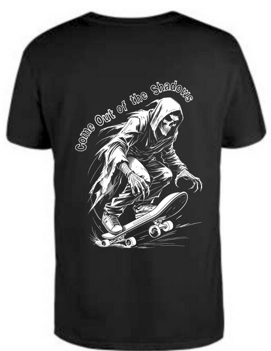 Come out of the shadows Black T-shirt