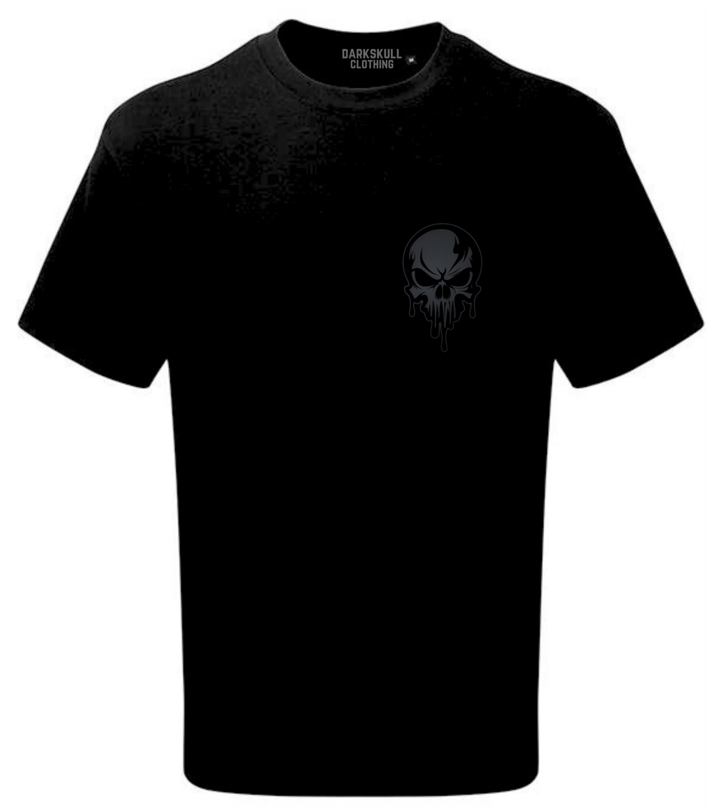 Skull t shirt in black